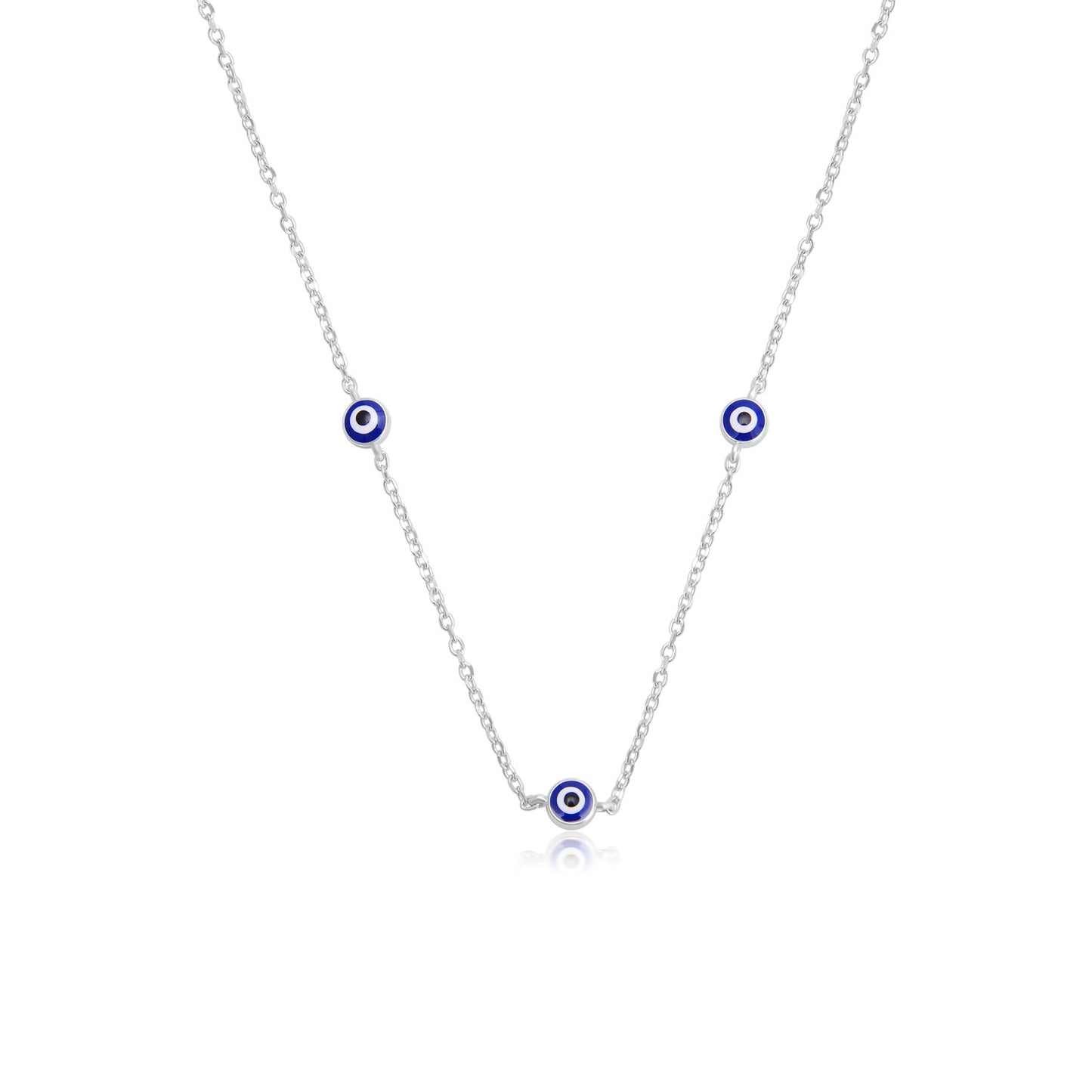 שרשרת אלינור - כחול 5 מ"מ