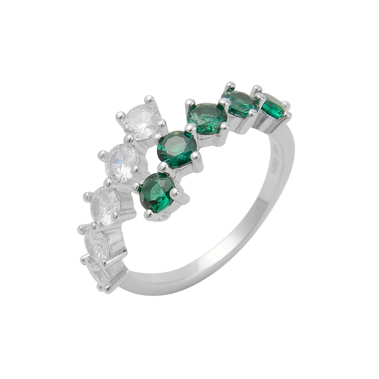 טבעת שחר - ירוק