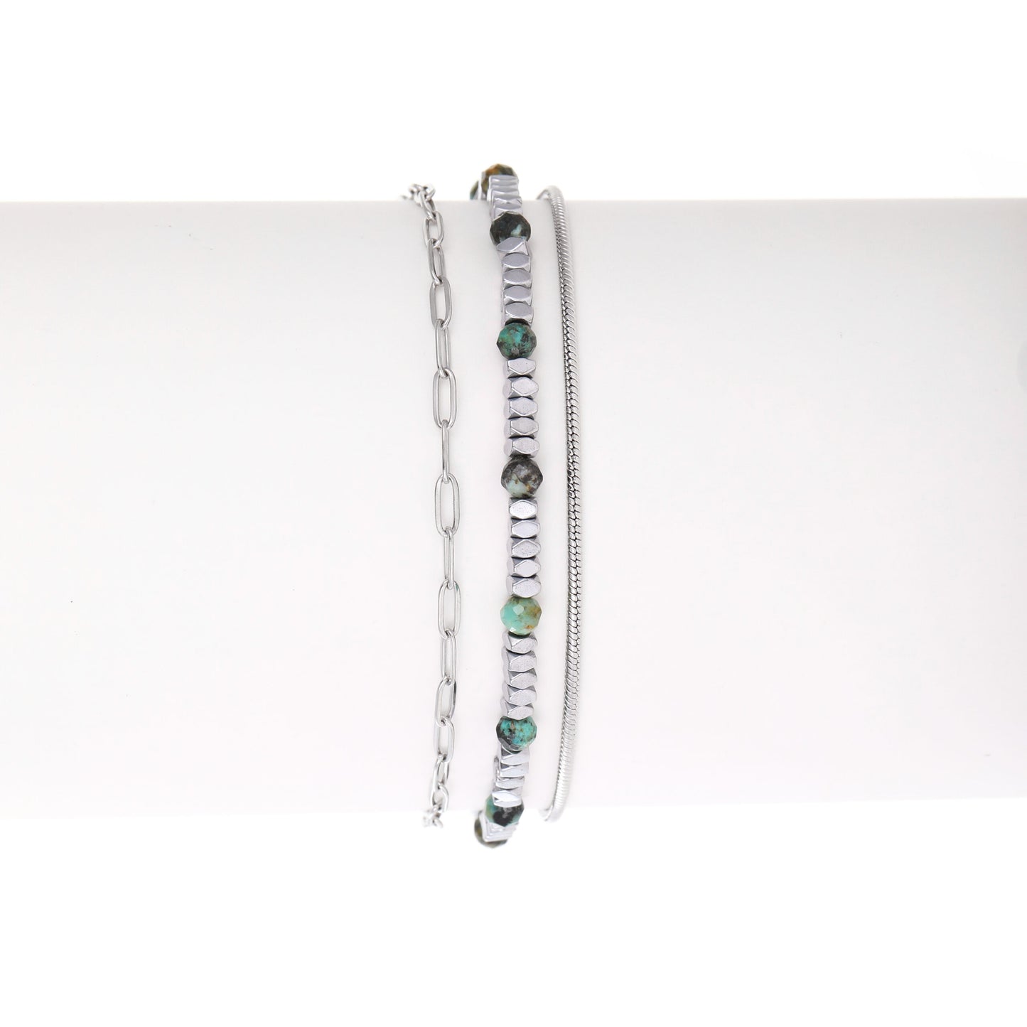 צמיד אורן - צמיד כסף 925 משובץ זרקונים