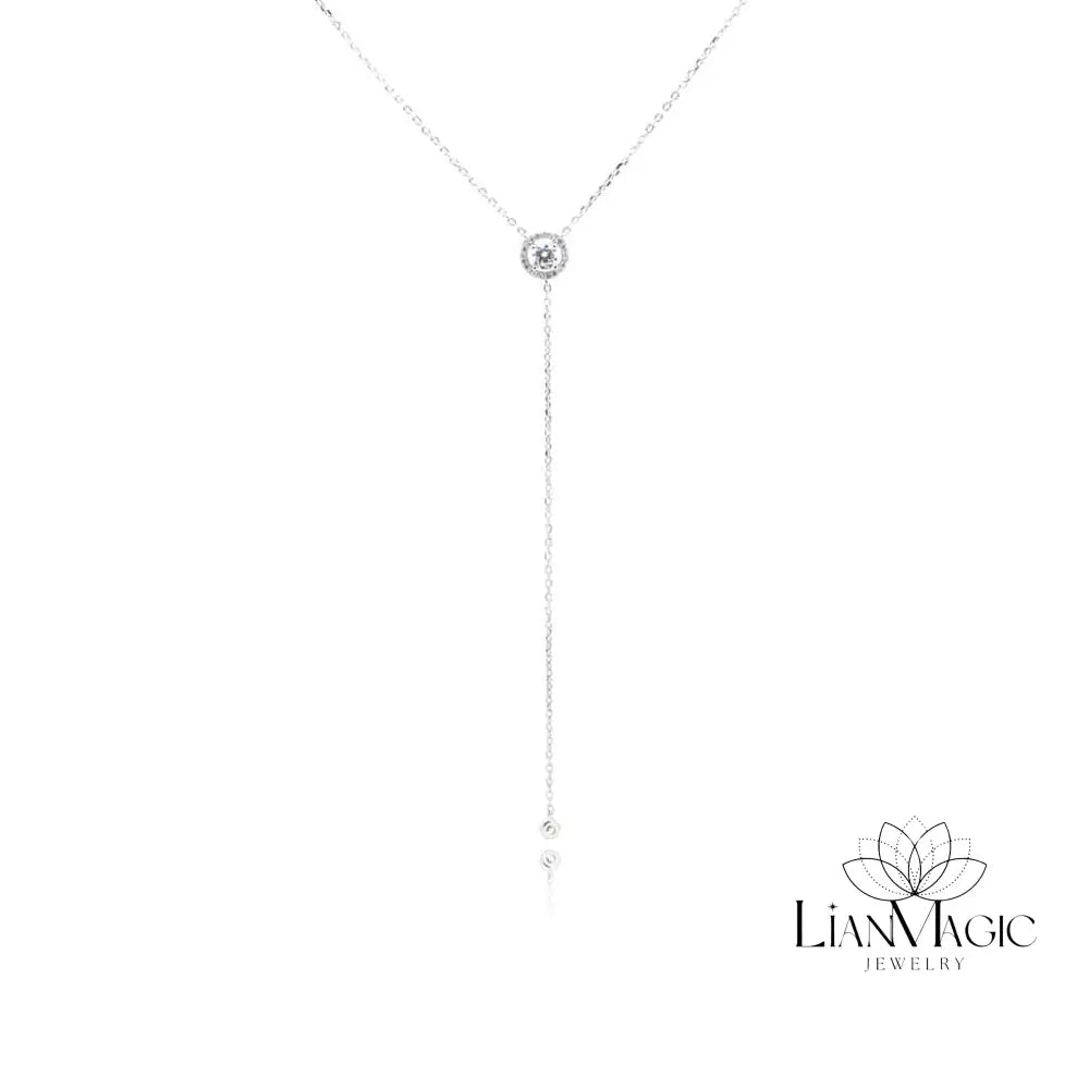 שרשרת רונה - שרשרת כסף 925 משובצת זרקונים