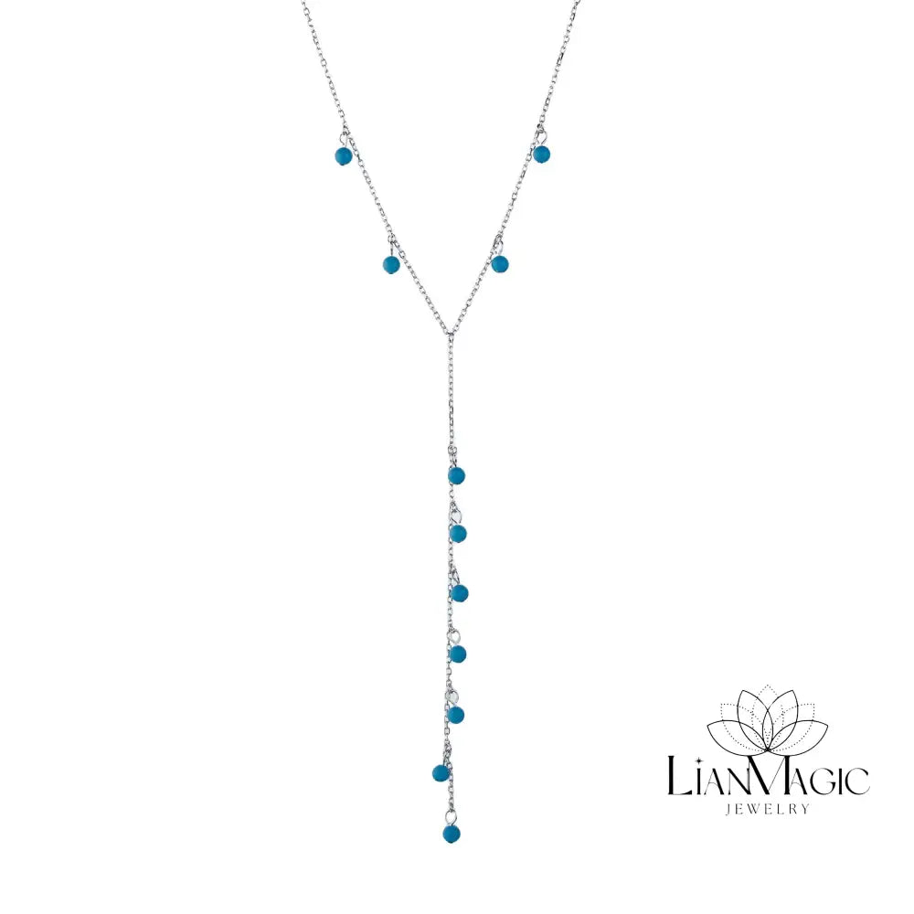 שרשרת טל - שרשרת כסף 925 משובצת זרקונים